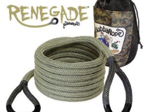 Bubba Rope 20 x 3/4 Renegade Recovery Rope with Black Eyes